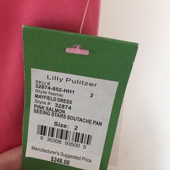 NWT Lilly Pulitzer | Pink Mermaid Dress | 2 - Picture 4 of 5
